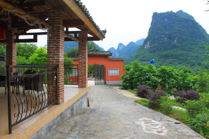 The Sleepy Teepee Hotel Yangshuo Eksteriør billede